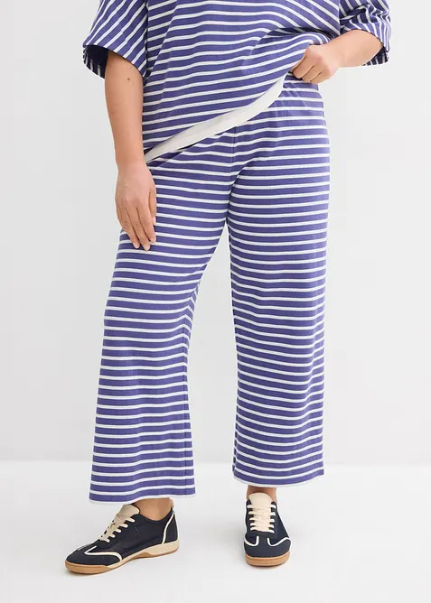 Jersey-Hose aus strukturierter Baumwolle, bonprix
