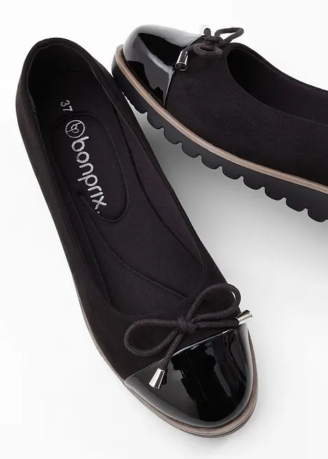 Ballerinas mit gepolsterter Innensohle, bonprix