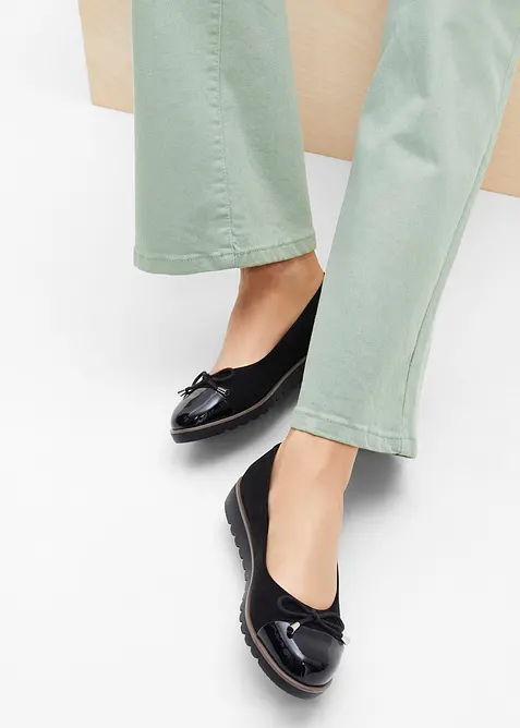 Ballerinas mit gepolsterter Innensohle, bonprix