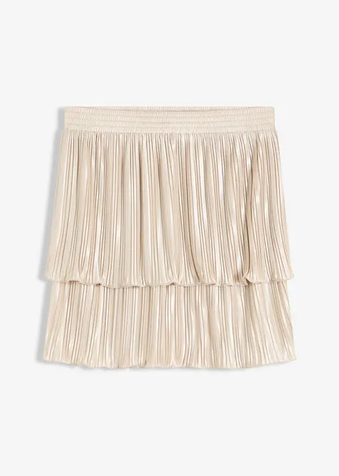 Minirock mit Plissee, bonprix