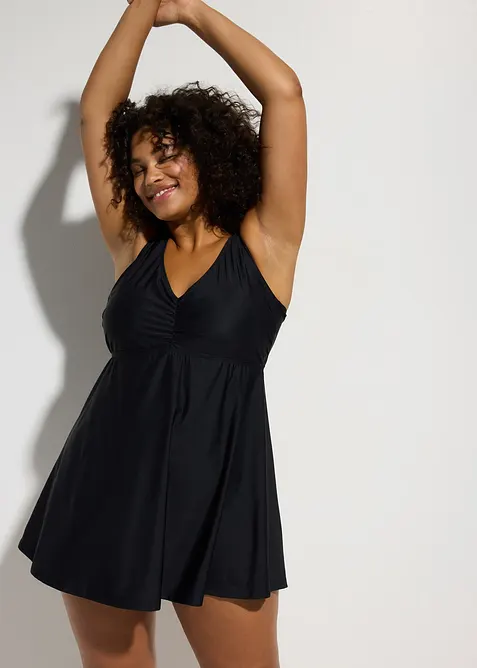 Robe de bain sculptante, maintien l&eacute;ger, bonprix