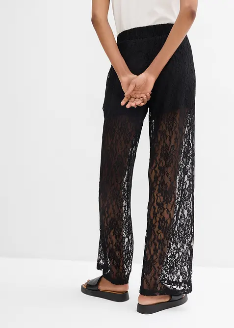 Schlupfhose mit Spitze, bonprix