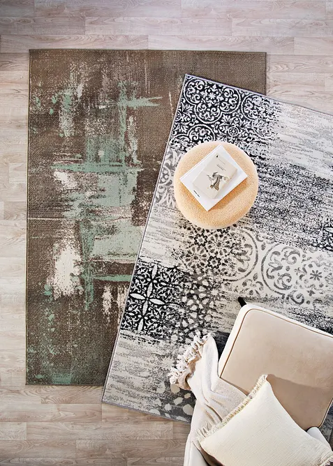 Teppich mit Patchworkmusterung, bonprix