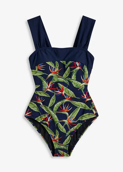 Medium Shape-Badeanzug mit breiten Trägern, bonprix