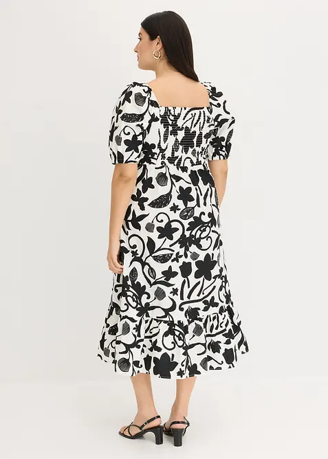 Midikleid aus reiner Bio-Baumwolle, bonprix