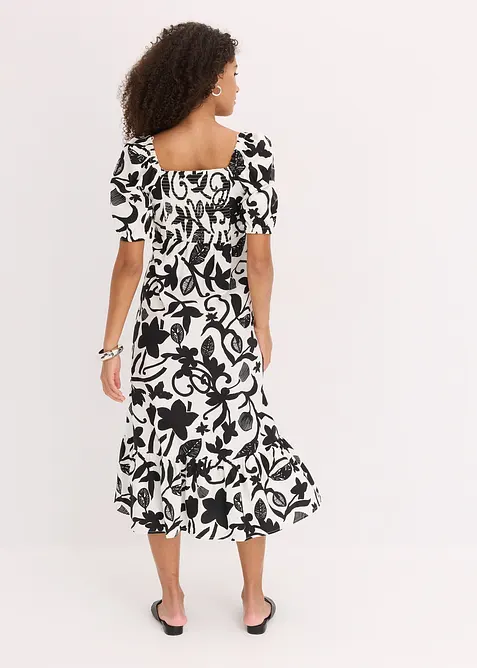 Midikleid aus reiner Bio-Baumwolle, bonprix