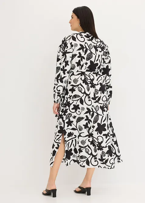 Robe caftan en viscose fluide, bonprix