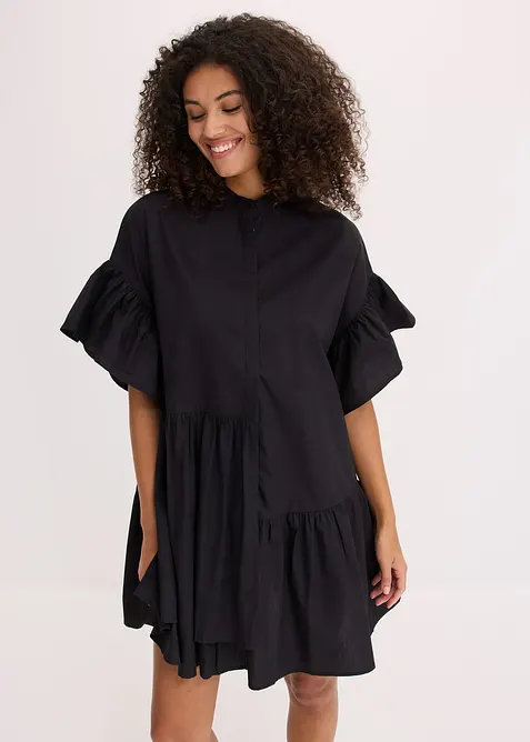 Tunika-Kleid aus reiner Bio-Baumwolle, bonprix
