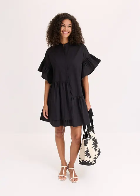 Tunika-Kleid aus reiner Bio-Baumwolle, bonprix