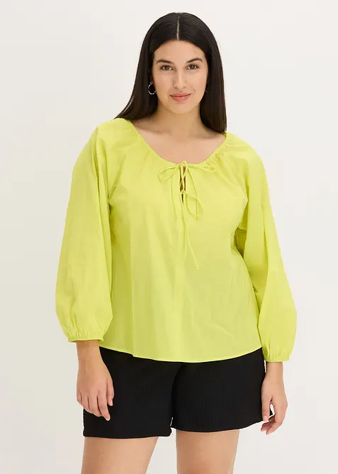 Bluse aus reiner Bio-Baumwolle, bonprix