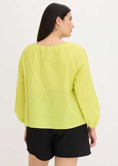 Bluse aus reiner Bio-Baumwolle, bonprix