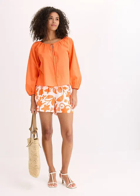 Bluse aus reiner Bio-Baumwolle, bonprix