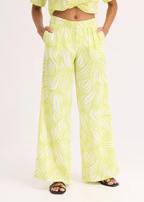 Palazzo-Hose mit Bequembund, bonprix