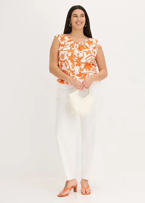 Top court sans manches en viscose fluide, bonprix