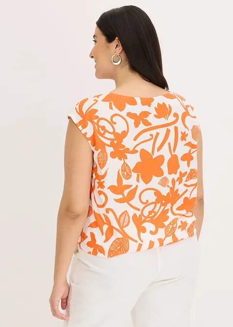 Top court sans manches en viscose fluide, bonprix