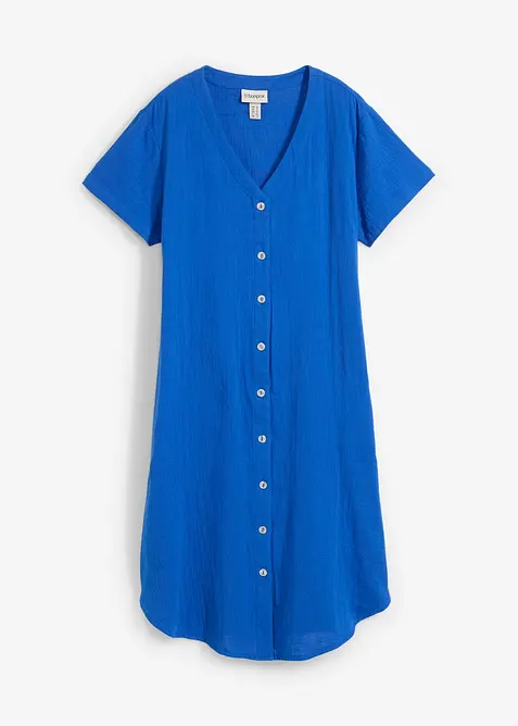 Blusenkleid aus softem Musselin, bonprix