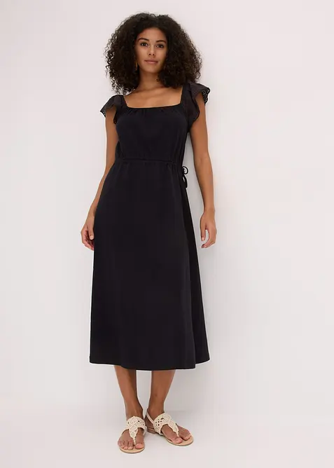 Jerseykleid aus reiner Bio-Baumwolle, bonprix