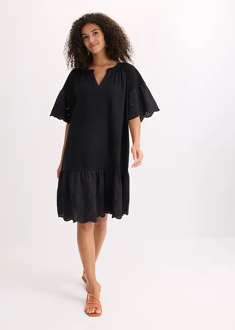 Tunika-Kleid aus reiner Bio-Baumwolle, bonprix