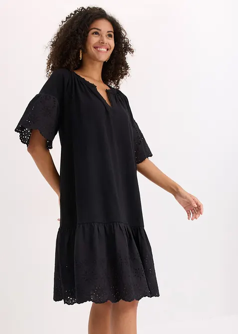 Tunika-Kleid aus reiner Bio-Baumwolle, bonprix