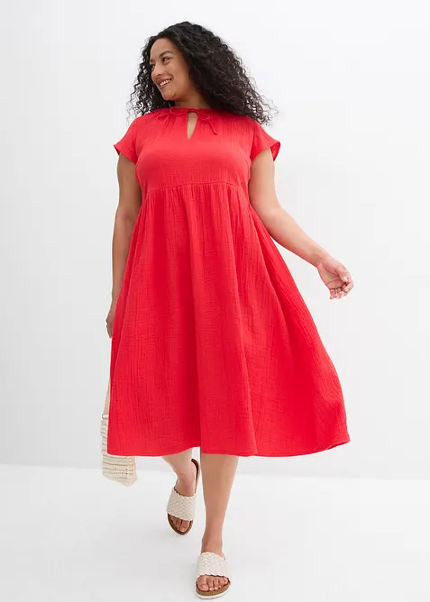 Kleid aus weichem Musselin, bonprix