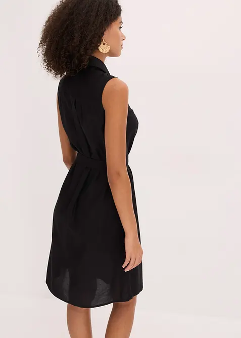 Hemdblusenkleid aus Viskose, bonprix