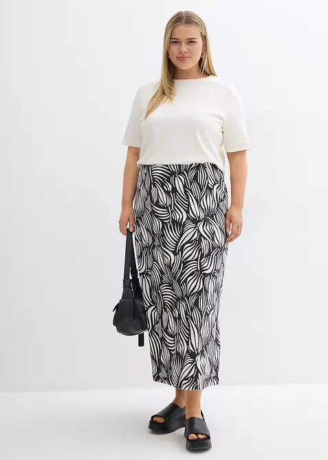 Jersey-Rock aus Bio-Baumwolle mit Stretch, bonprix