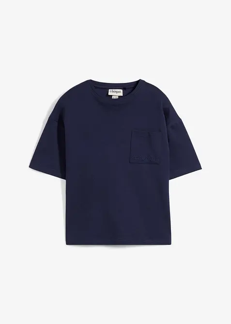 Oversized T-Shirt mit Bio Baumwolle, bonprix
