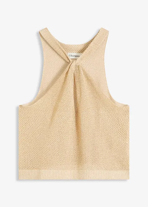 Stricktop mit Glitzer, bonprix