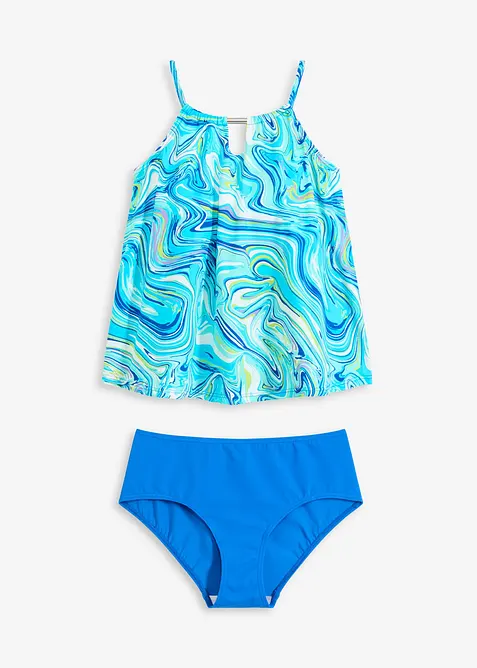 Tankini (ens. 2 pces) avec découpe, bonprix