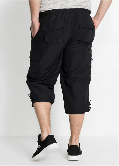 Pantalon 3/4 en microfibre confortable, Regular, bonprix