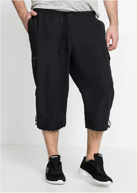 Pantalon 3/4 en microfibre confortable, Regular, bonprix