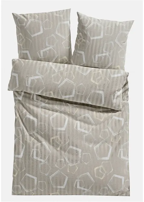 Bettwäsche mit grafischem Design, bonprix