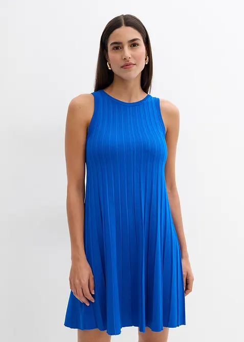 Strickkleid in A-Linie aus Viskose-Mix, bonprix