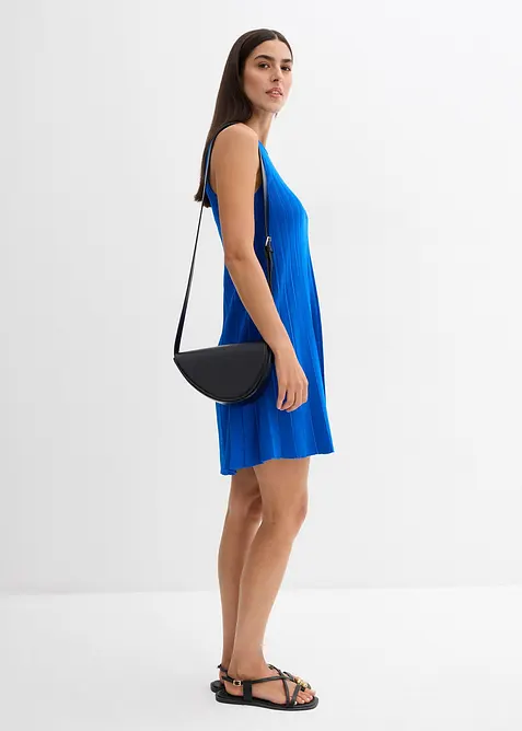 Strickkleid in A-Linie aus Viskose-Mix, bonprix