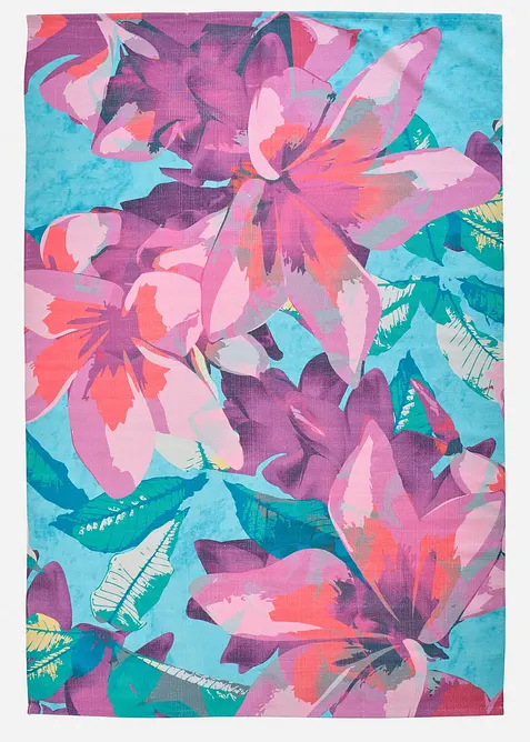 Tapis intérieur et extérieur à motif floral, bonprix