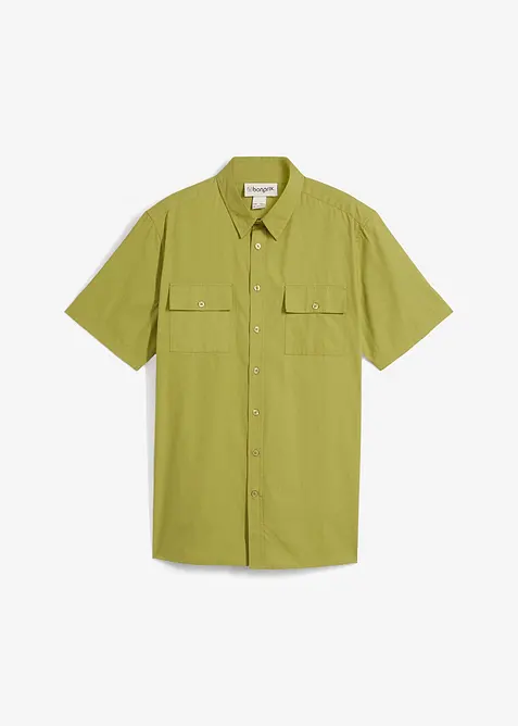 Kurzarmhemd aus reiner Baumwolle, bonprix