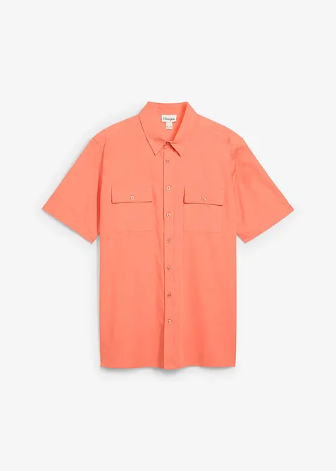 Chemise manches courtes 100 % coton, bonprix