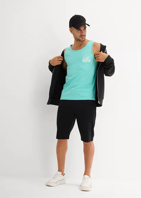 Lot de 3 débardeurs 100% coton, bonprix