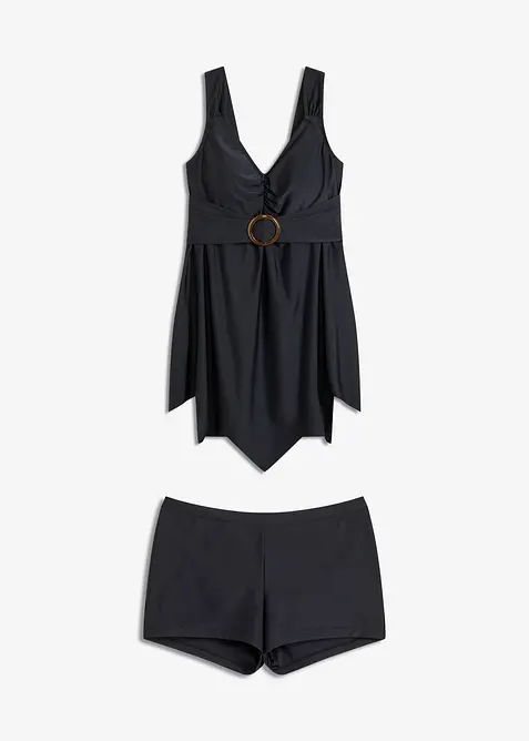Long-Tankini mit breiten Trägern (2-tlg.Set), bonprix