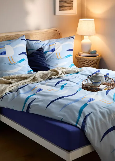 Baumwollmix-Bettw&auml;sche, bonprix