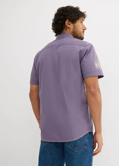 Chemise manches courtes à imprimé, bonprix