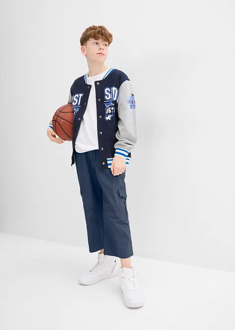 Pantalon 3/4 garçon 100% coton, loose, bonprix