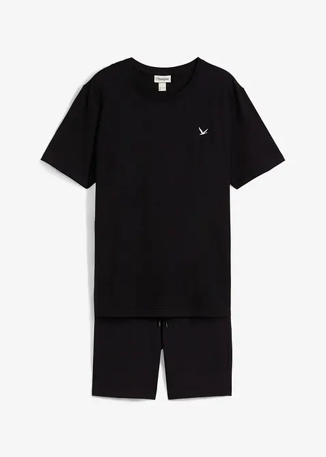 T-shirt et bermuda (ens. 2 pces) en jersey 100% coton, bonprix