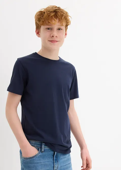 Lot de 3 T-shirts 100% coton, bonprix