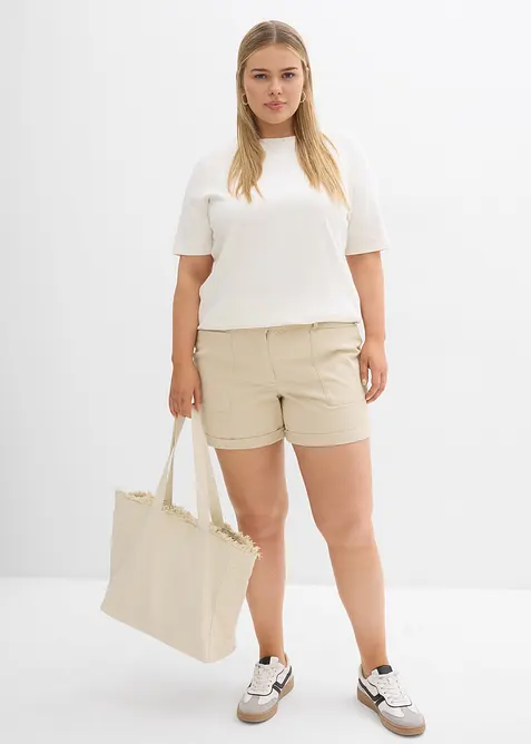 Short en twill, bonprix