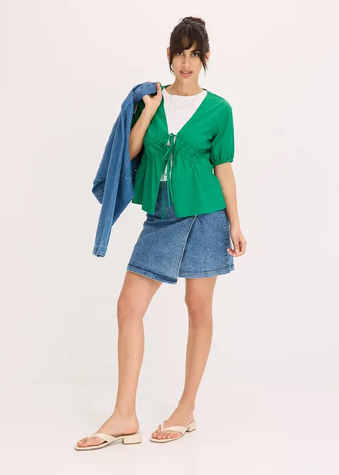 Bluse mit Schleifen, bonprix