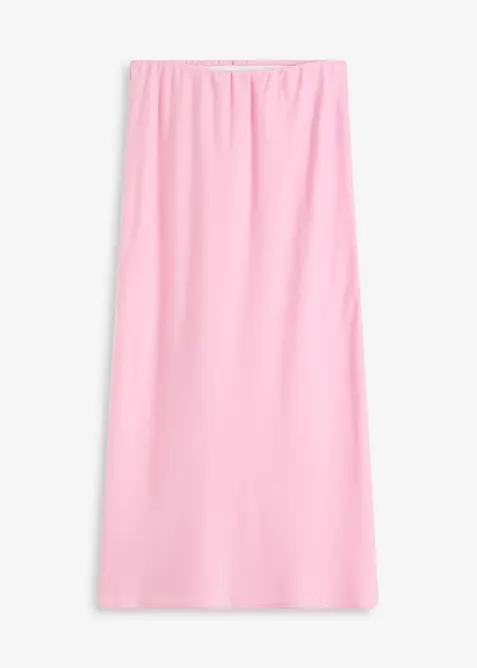 Jupe midi en satin, bonprix