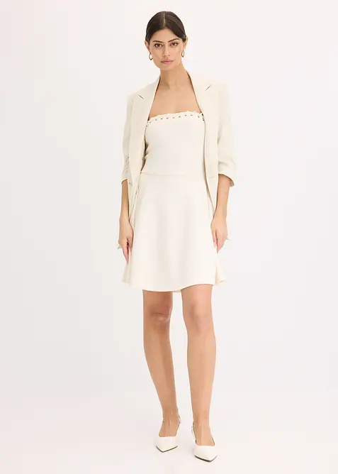 Robe avec détail chaîne, bonprix