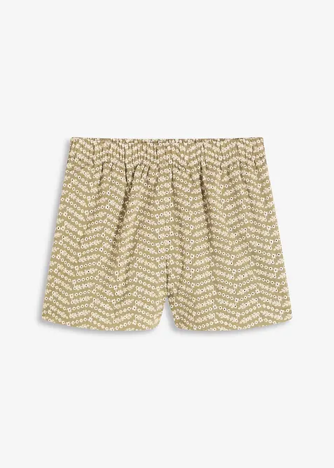 Shorts mit Lochstickerei, bonprix