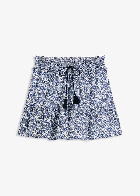 Boho-Minirock aus leichter Baumwolle, bonprix